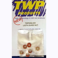 TWP Light aluminum guide nut, red - #TWPGNA-001