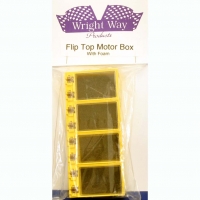 WRIGHT WAY Flip top motor box, 1 cd. (4 pcs.) - #WWFTMB