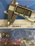 JK Gear 64 pitch, 34T, 0° angle, 3/32" axle, Ø14.18 mm (.588"), narrow (1.49 mm .059") - #G634N