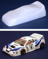 BPA Clear Production 1/32 Toyota GT Four body, Lexan thickness .005" (0.125 mm), w/paint masks - #K 034