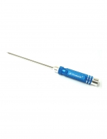 JK .050" allen wrench w/guide tool 3/8" (9.5 mm), 4.5" long reach 2mm shaft, blue - #L70