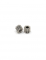 JK Pinion 64 pitch, 10T, 0° angle, Solder-On Long Lasting Stainless Steel Pinion Gear, 6 ea. - #P610S-6