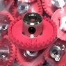 PARMA King crown gear, 48 pitch 26-32 teeth,1/8" axle, with screw (special order)