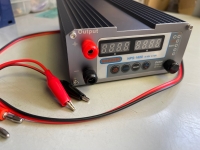 GOPHERT 0- 16 volt 10 amp switching DC Power Supply. Adjustable voltage displays amps or voltage. 110v or 220v. Wires are attached. Total weight is 810 gr. Dimensions: 120 x 55 x 168mm.