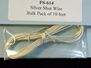 PROSLOT Silver shunt wire - bulk pack of 10 feet (3 m.) - #PS-614