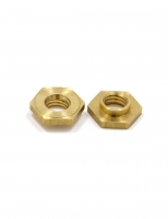 JK Brass machined guide nuts 9,5 mm socket - #U7