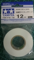 TAMIYA эластичный малярный скотч шириной 12 мм для изгибов кузова - #TAM87184