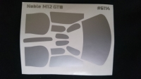SLOTRACINGSHOP Комплект малярных масок для кузова Noble M12 GTO - #PM-14