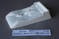 NeAn Кузов Eurosport 1/24 Cadillac Northstar LMP Race Car, Lexan толщиной 0.175 мм - #161-L-7