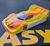 DELTA PLASTIC Кузов 2024 GT3 Production 1/24, Lexan толщиной 0.125 мм (.005"), с масками - #DP25415-5
