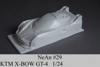 NeAn Кузов "Чайник", KTM X-BOW GT-4, ПВХ толщиной 0.4 мм - #29-P