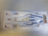 KOLHOZA Кузов Formula 1/32 Kolhoza Mercedes W07 Hybrid (#0114LT) окрашенный в фирменную раскраску команды F1 Stewart SF3 1999 г., 1 шт. - KZA#2027