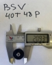 BSV Шестерня 48 pitch (0,5 модуль), 40 зубов, прямая, под ось 3/32" (2.36 мм), Ø20.95 мм - #BSV4840