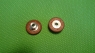 JK Шестерня 80 pitch (0,3 модуль) 44 зуба прямая, под ось 3/32" (2.36 мм), Ø14,6 мм, с винтом - #G844