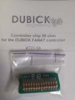 DUBICK Картридж для электронного контроллера DUBICK 58 Ом - #722-58