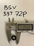 BSV Шестерня 72 pitch (0.35 модуль) 39 зубов, прямая, под ось 2 мм, Ø14.32 мм - #BSV72392
