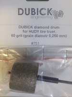 DUBICK Алмазный диск для станка для обработки колёс автомодели HUDY, зернистость 0,250 мм (60 grit) - #751