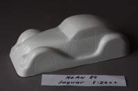 NeAn Кузов GM 1/24 Jaguar, ПВХ толщиной 0.4 мм, салон в комплекте - #84-P