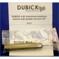 DUBICK .050" Ключ-шестигранник, с ключом под гайку токосъемника 9,5 мм, анодированная ручка - #604