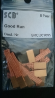 SCB Щётки в токосъёмник GOOD RUN (размеры: 3,50 мм x 0,50 мм), 5 пар - #GRCU01095 
