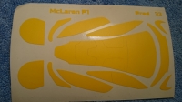 Taylo Racing Комплект малярных масок для кузова Production 1/32 McLaren P1 (#6563) - #PR322