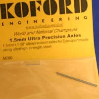 KOFORD Ось задняя Ø1.5 мм, длина 40.1 мм, сверхпрецизионная - #M760