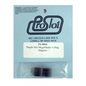 PROSLOT Магниты "Purple dot MegaMaster" 6-ти сегментные - #PS-909S