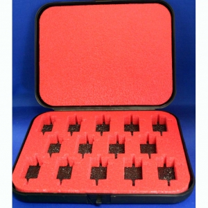 WRIGHTWAY Пластмассовая коробочка с поролоном для хранения 14 моторов размера C/D-групп - #WW18