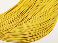 Провод силиконовый 24Ga (сечение 0,21 мм²), желтый, 1 м