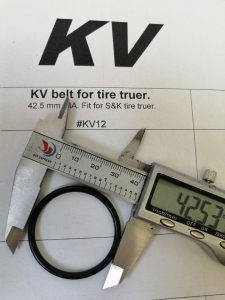 KV Пассик на станок S&K от двигателя на вал вращения оси, диа. 42,5 мм - #KV12