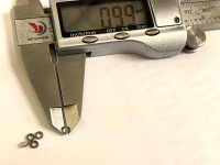 DUBICK Шайба (проставка) алюминиевая на ось 2 мм, шириной 1 мм, 1 шт. - #713-1