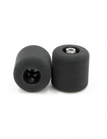 JK Колёса модели Natural Rubber на ось 1/8" (3,15 мм), на пластиковых дисках, пара - #T5S8L